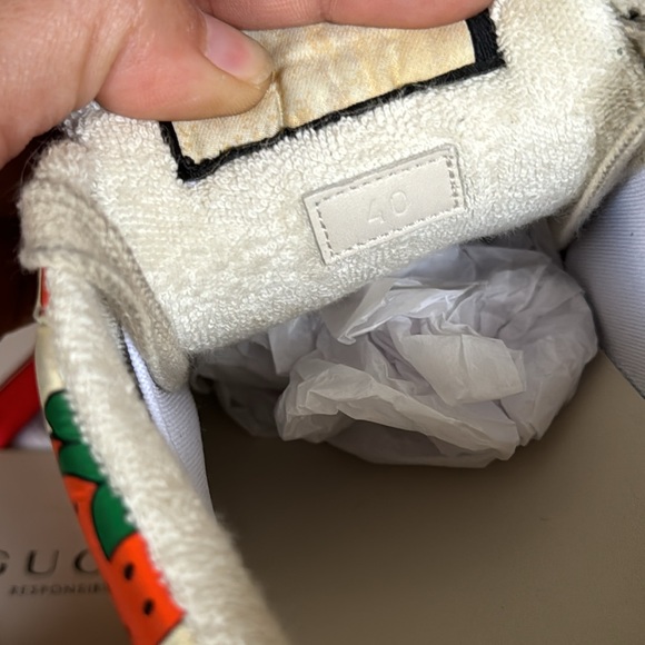 Gucci strawberry ๐ screener Sneakers size 40 - Picture 7 of 15
